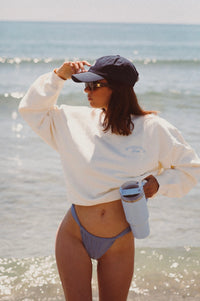 Le Sweat oversize Galbo Sport - Coconut Milk