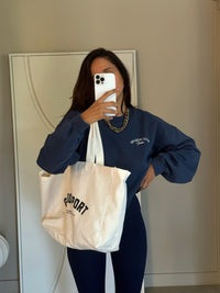 Le Sweat oversize Galbo Sport - Blueberry 🫐