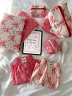 CREATIVE POUCH - matelassée Noeuds Powder Pink 🎀