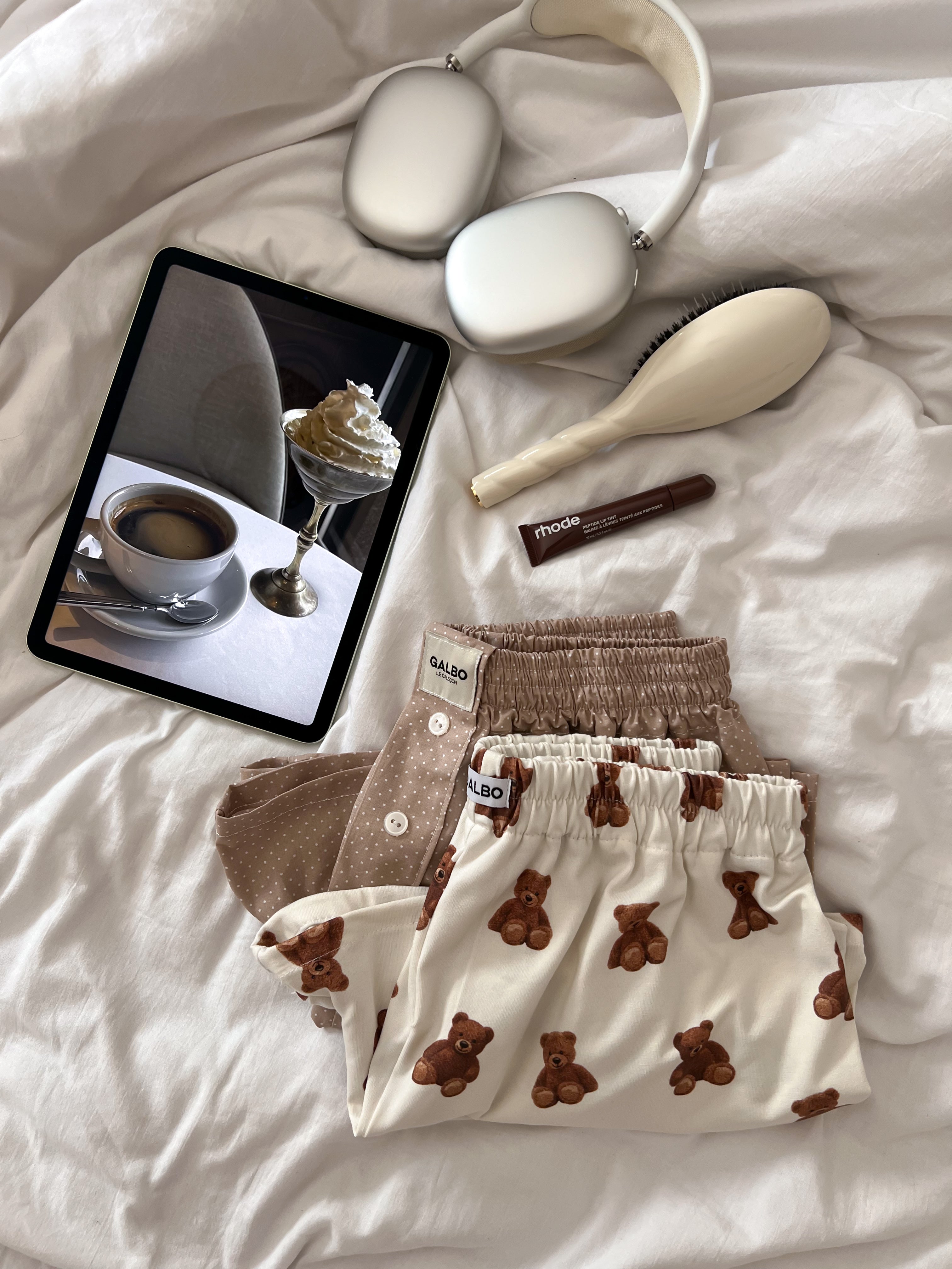 Caleçon Calvi Vanilla polka dot 🐻