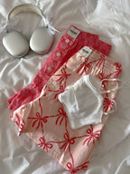 Caleçon Calvi Noeuds Powder Pink 🎀