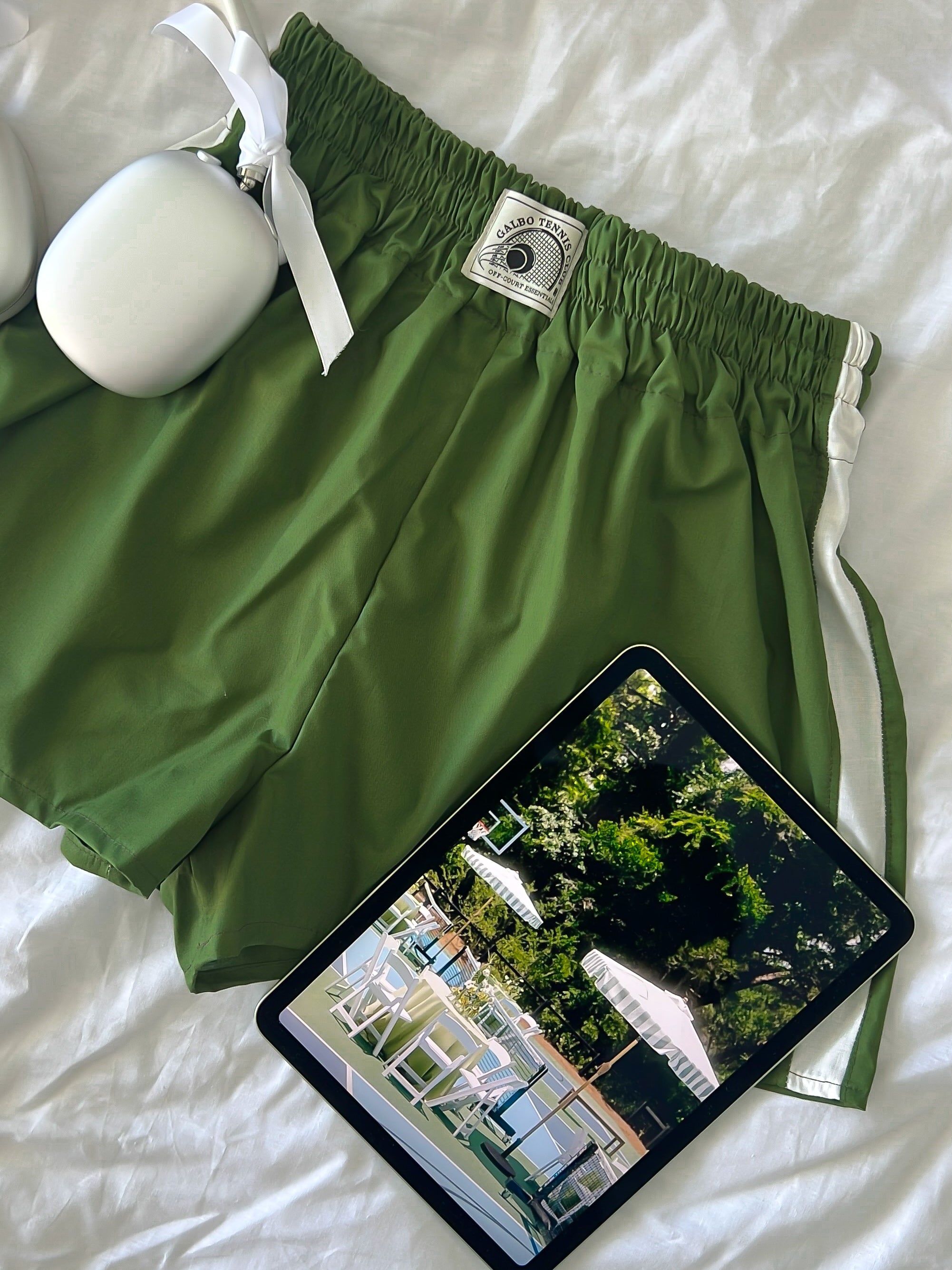 Le Short Sporty - Tennis club Grass Court 🎾