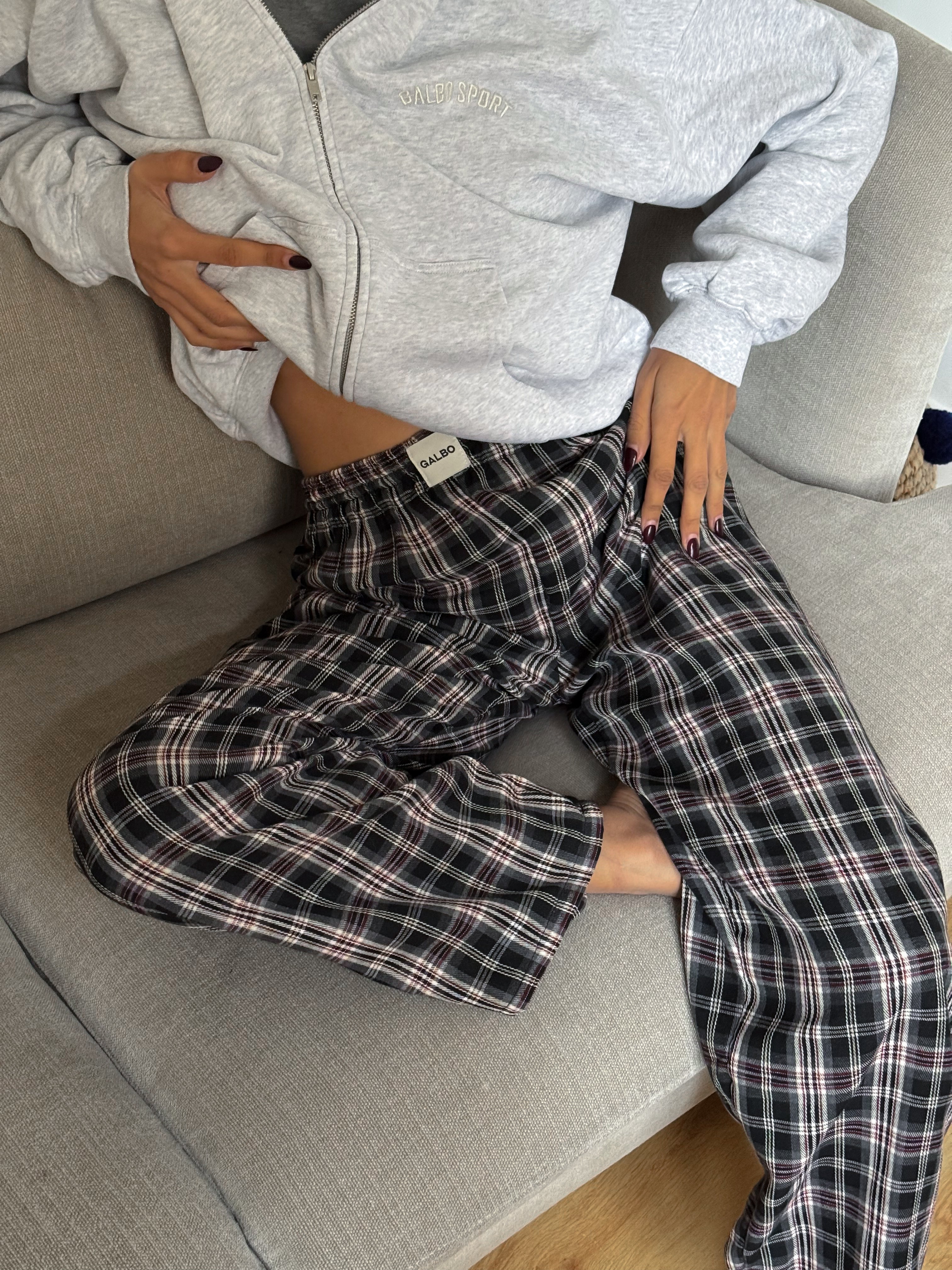 Pantalon Scotty tartan Oxford