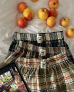Le short Countryside - Tartan cinnamon 🐄