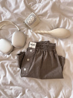 Caleçon Calvi rayures coffee ☕️