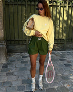 Le Short Sporty - Tennis club Grass Court 🎾