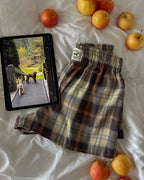 Le short Countryside - Tartan Pecan Pie 🥧