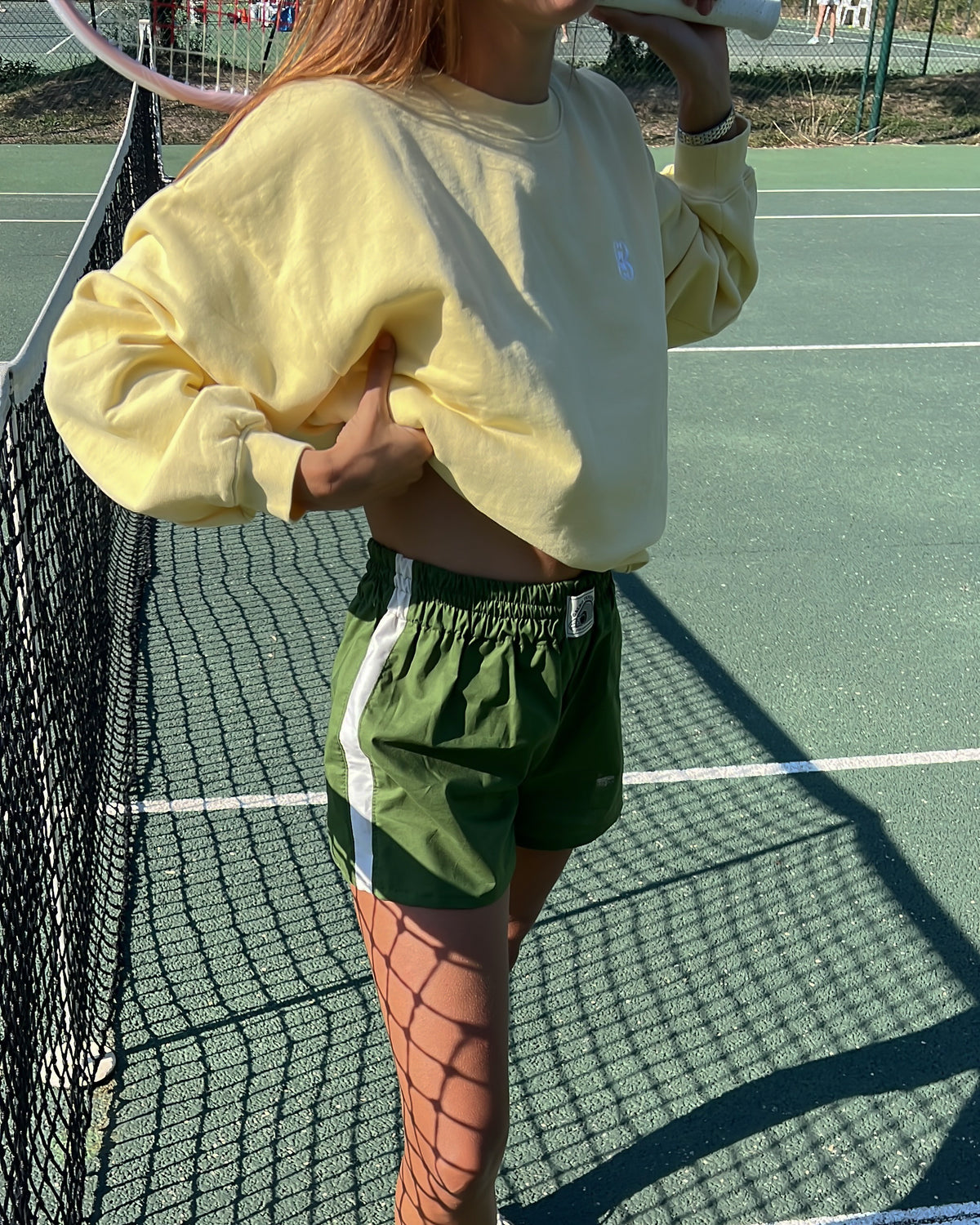 Le Short Sporty - Tennis club Grass Court 🎾