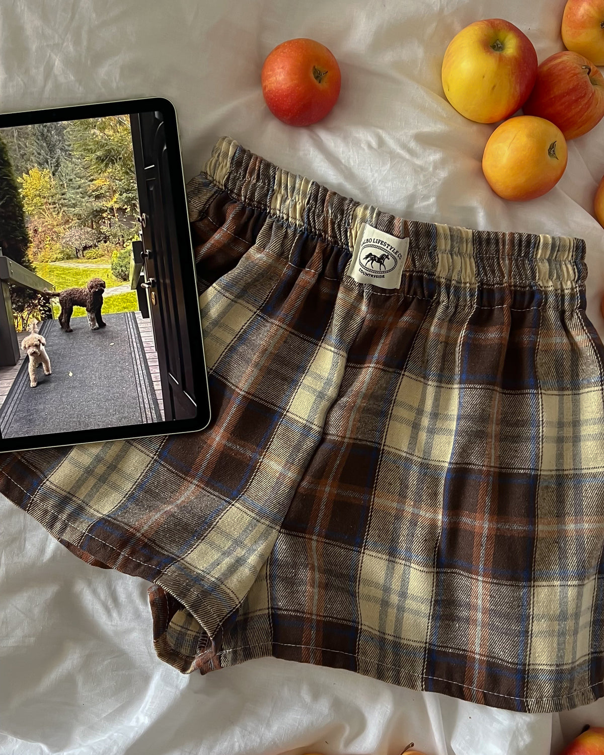 Le short Countryside - Tartan Pecan Pie 🥧