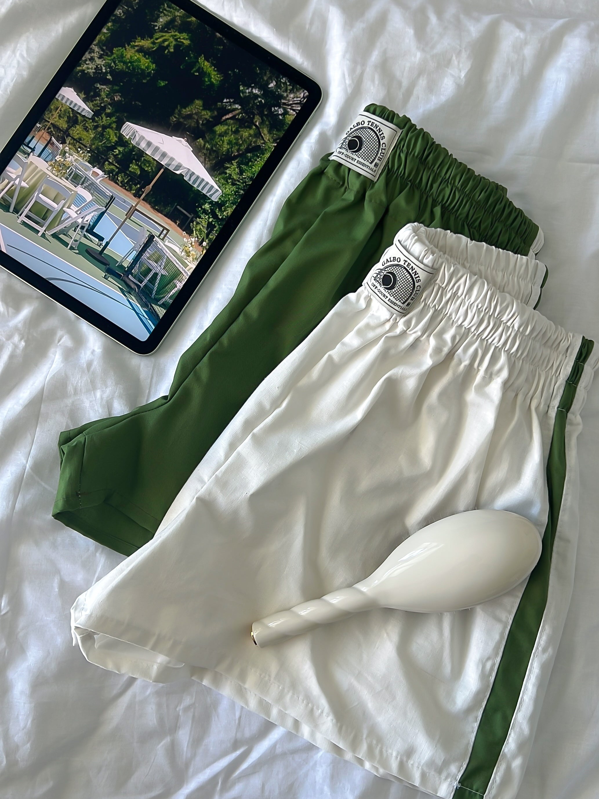 Le Short Sporty - Tennis club Grass Court 🎾