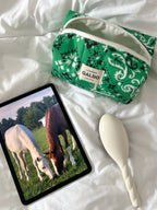 LA BAMBINA - matelassée Bandana vert