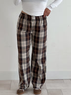 Pantalon Scotty tartan Pecan Pie