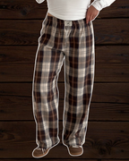 Le Pantalon Countryside - Tartan Pecan Pie 🥧