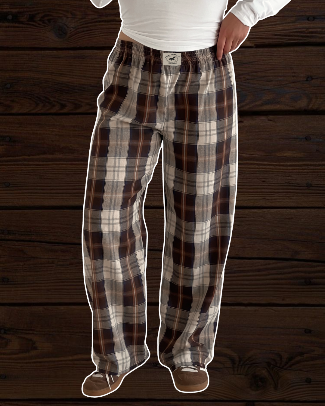 Le Pantalon Countryside - Tartan Pecan Pie 🥧