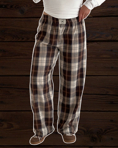 Le Pantalon Countryside - Tartan Pecan Pie 🥧