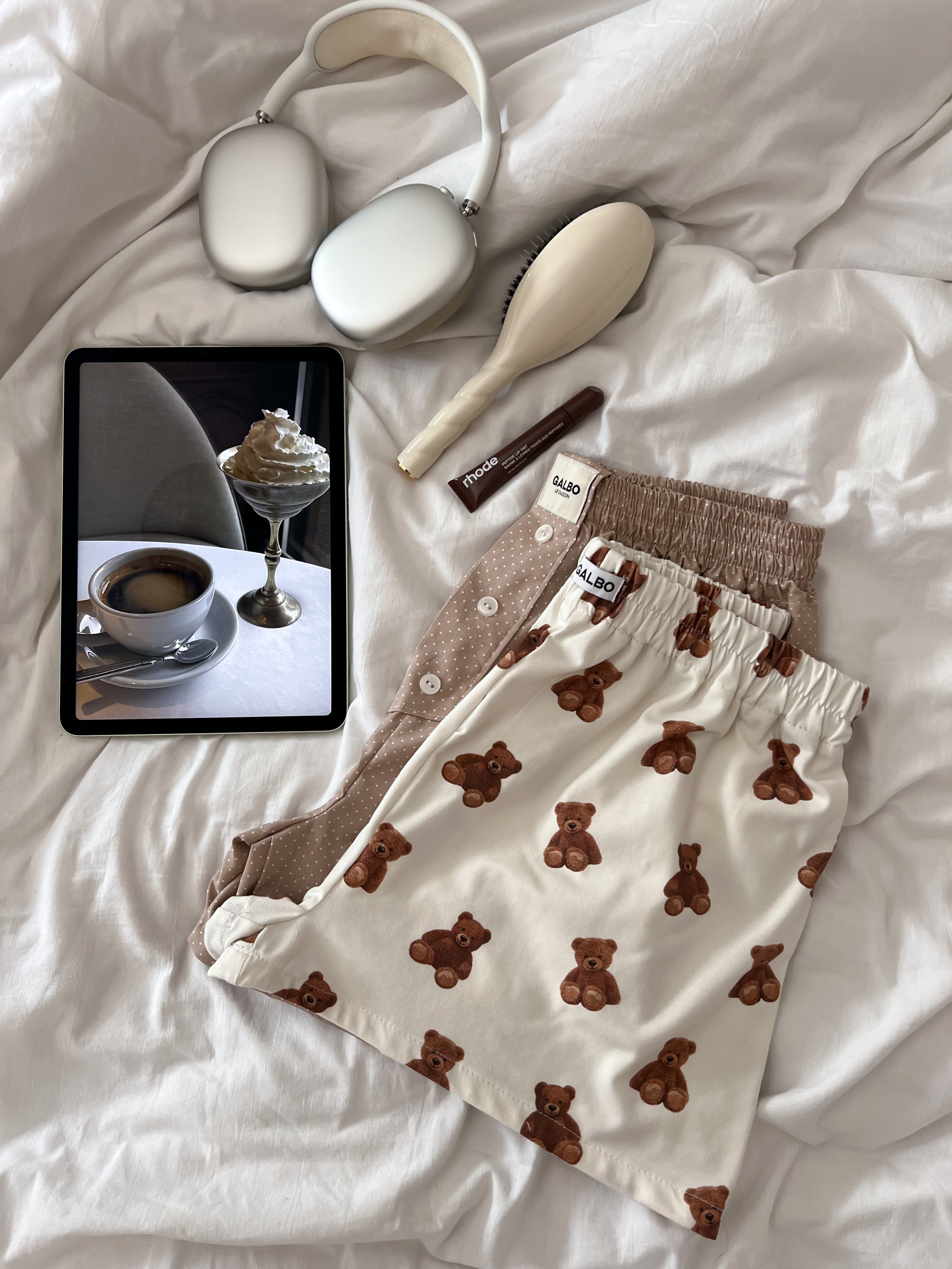 Caleçon Calvi Vanilla polka dot 🐻