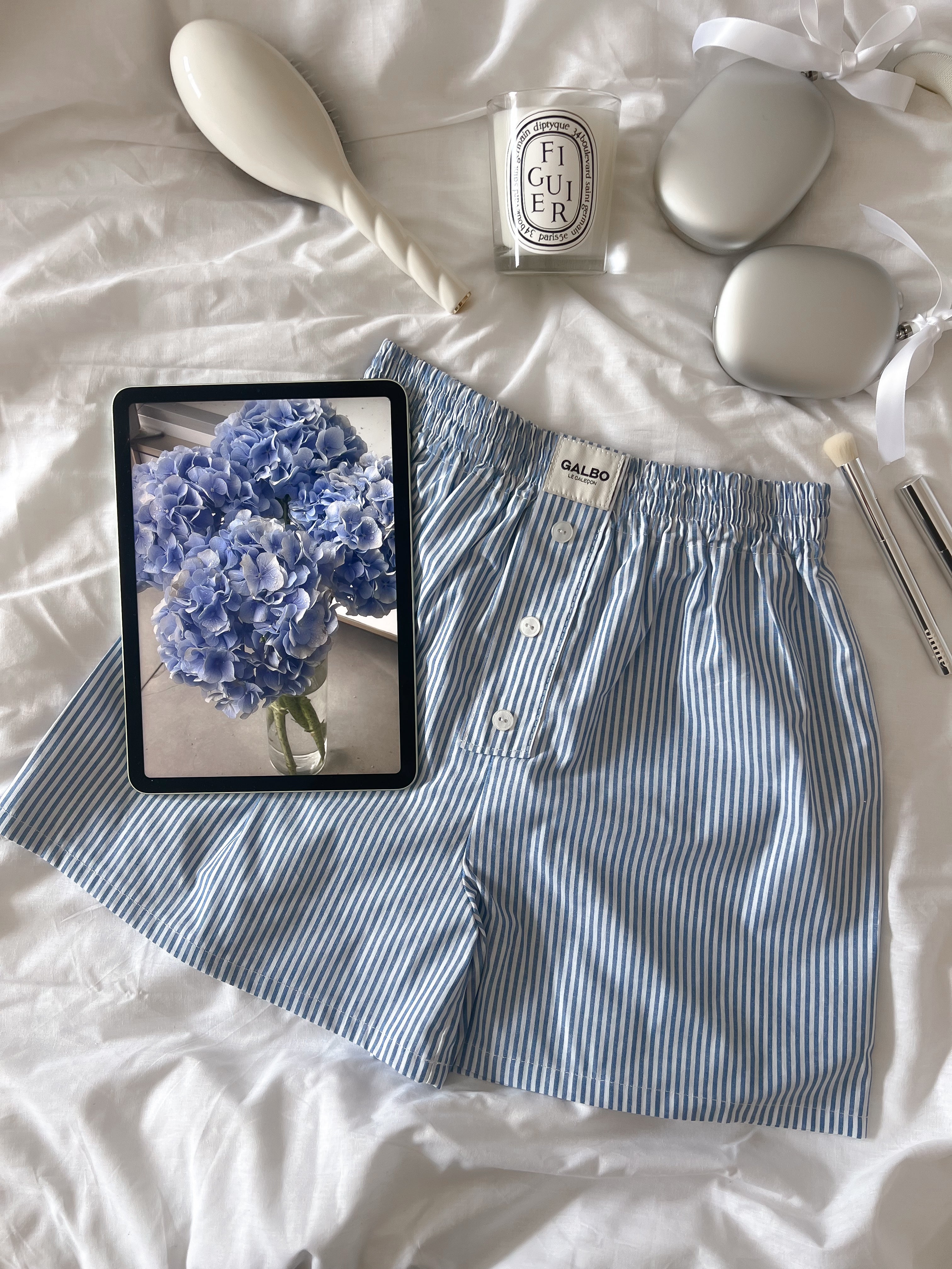 Caleçon Calvi rayures Nantucket Breeze 💙