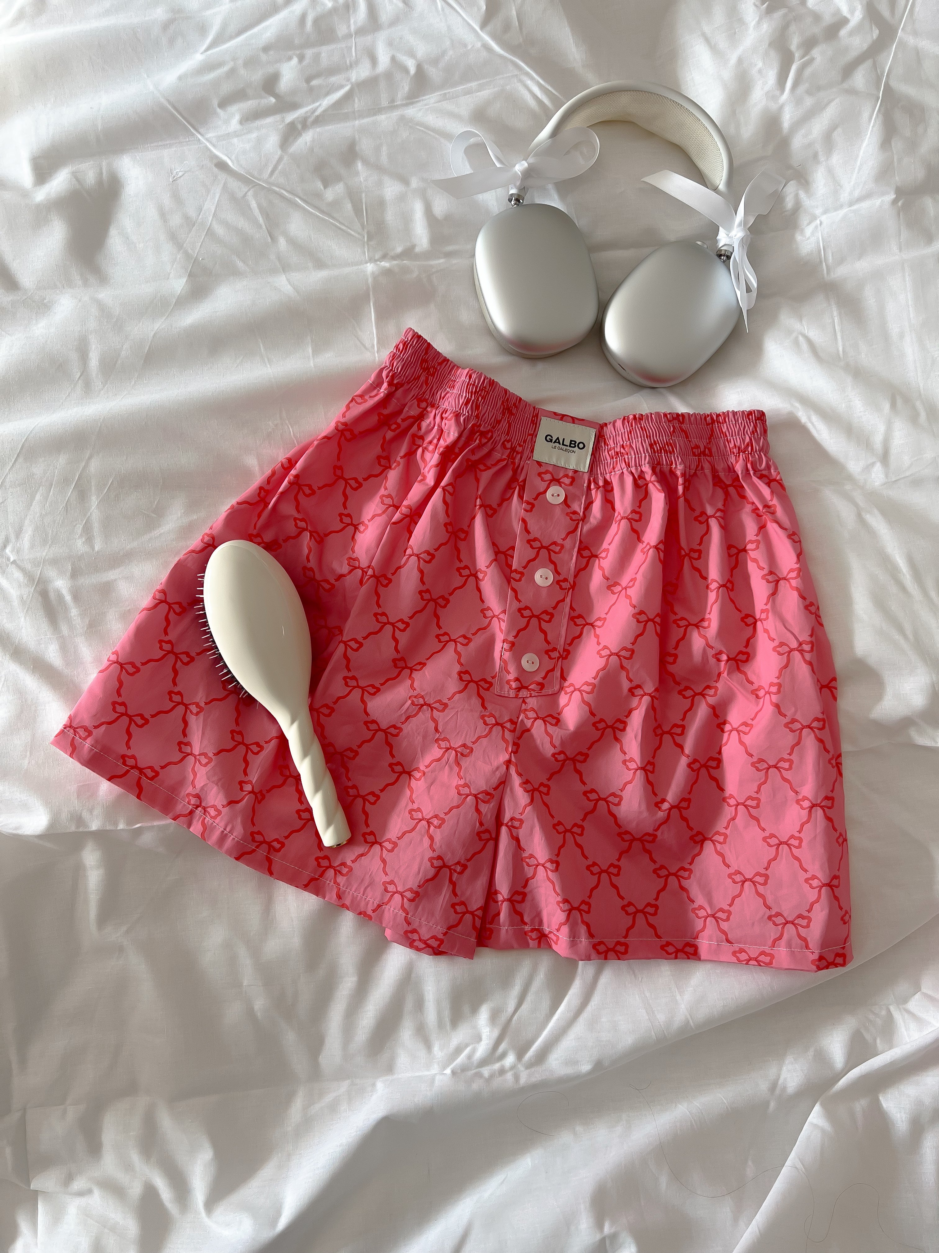 Caleçon Calvi Noeuds Raspberry Pink 💘