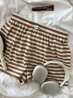Short Pampelonne rayures Cinnamon 🤎