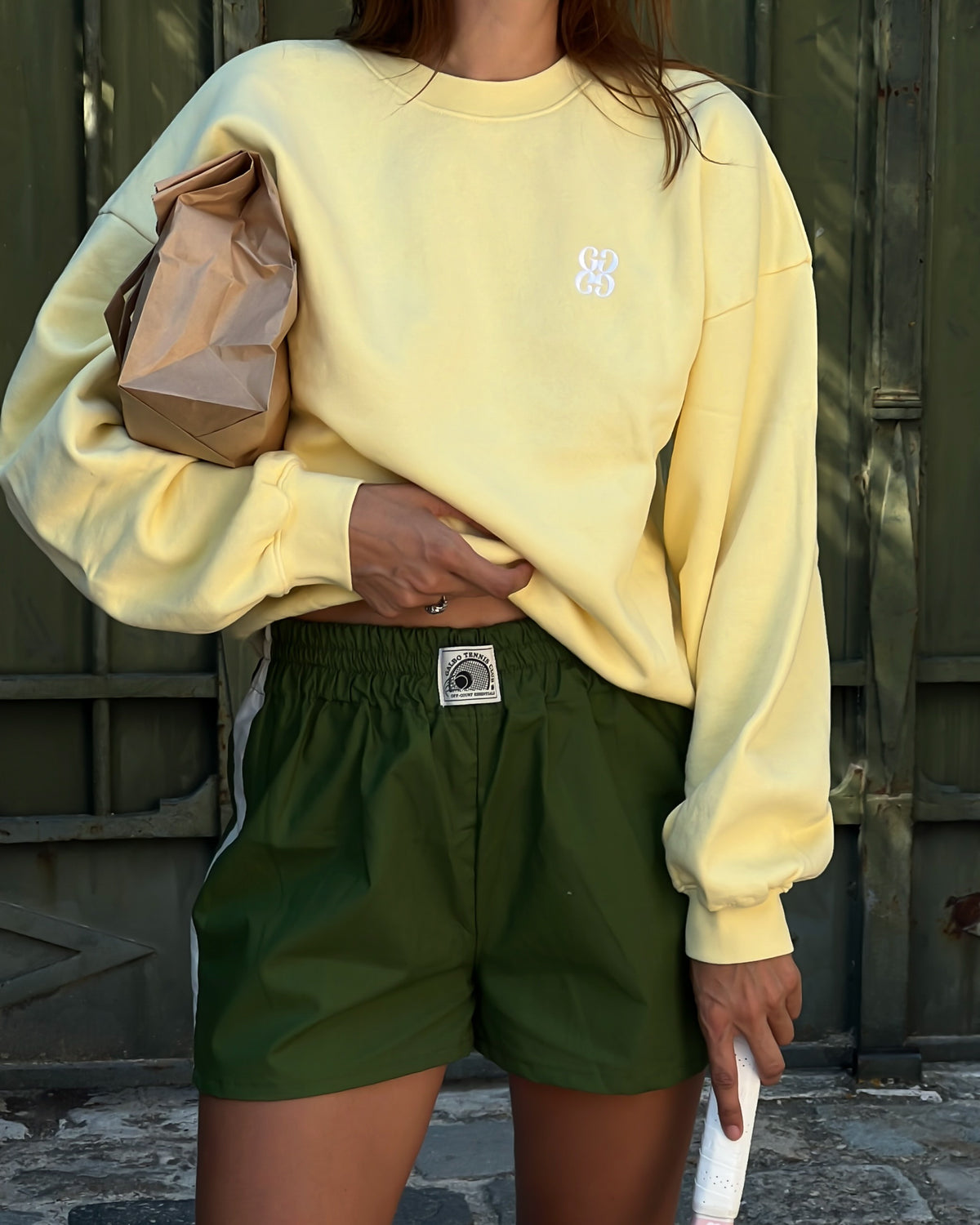 Le Short Sporty - Tennis club Grass Court 🎾