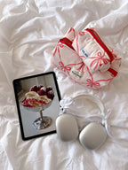 LA PUPA - matelassée Noeuds Powder Pink 🎀