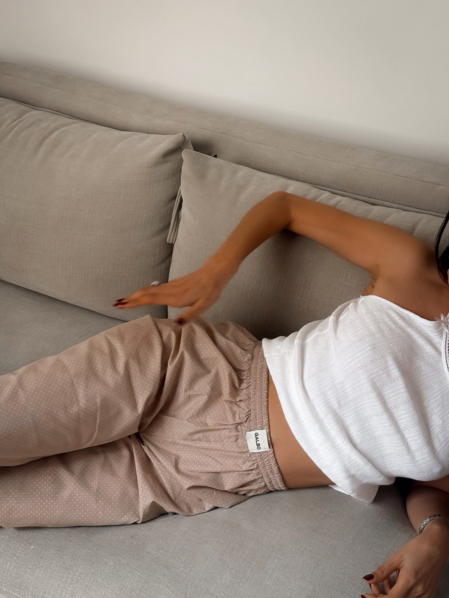 Pantalon Sanary Vanilla polka dot 🍦