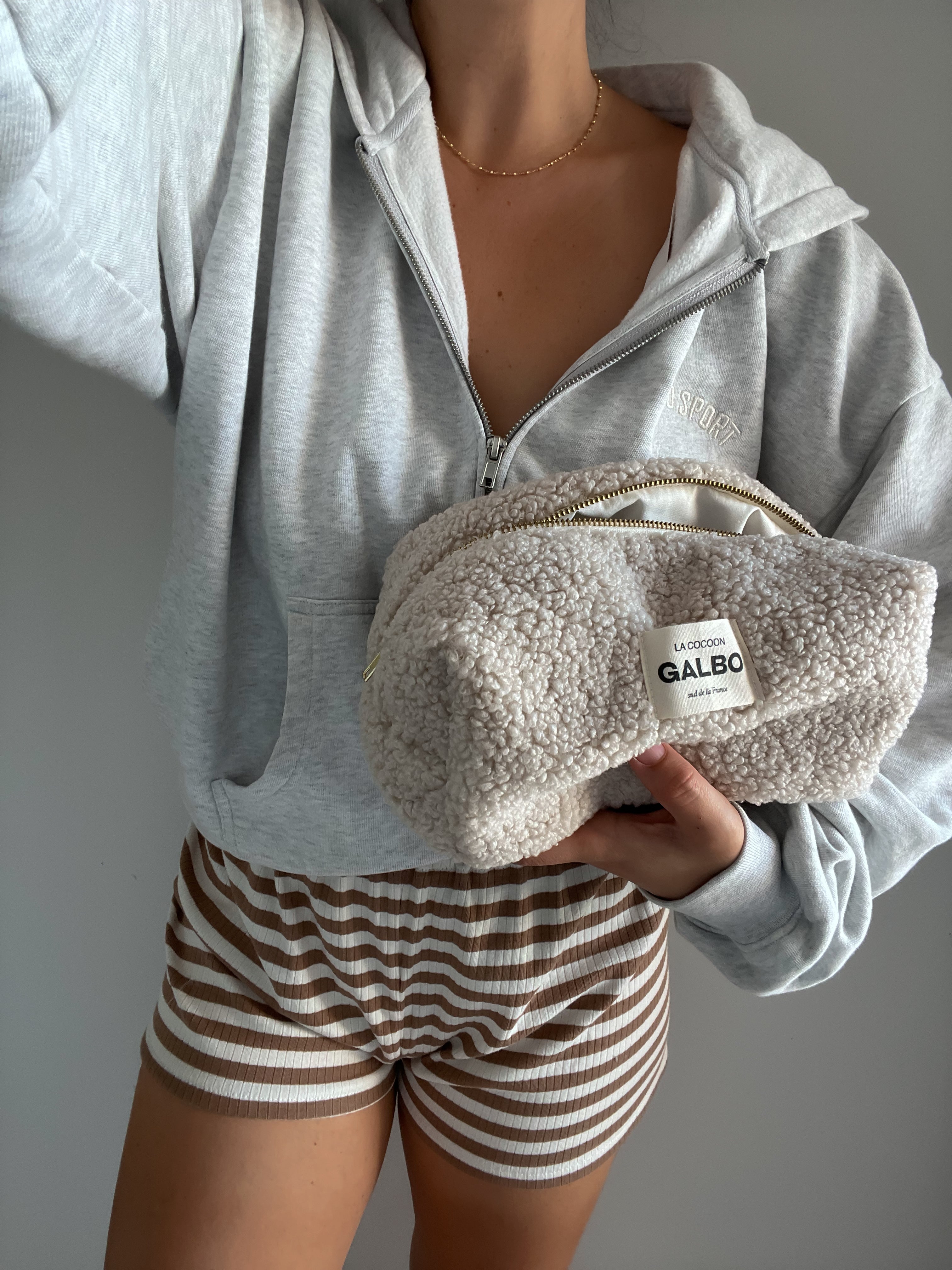 Short Pampelonne rayures Cinnamon 🤎