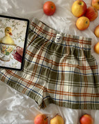 Le short Countryside - Tartan cinnamon 🐄