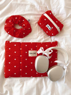 CREATIVE POUCH - matelassée Sweetie rouge ❤️