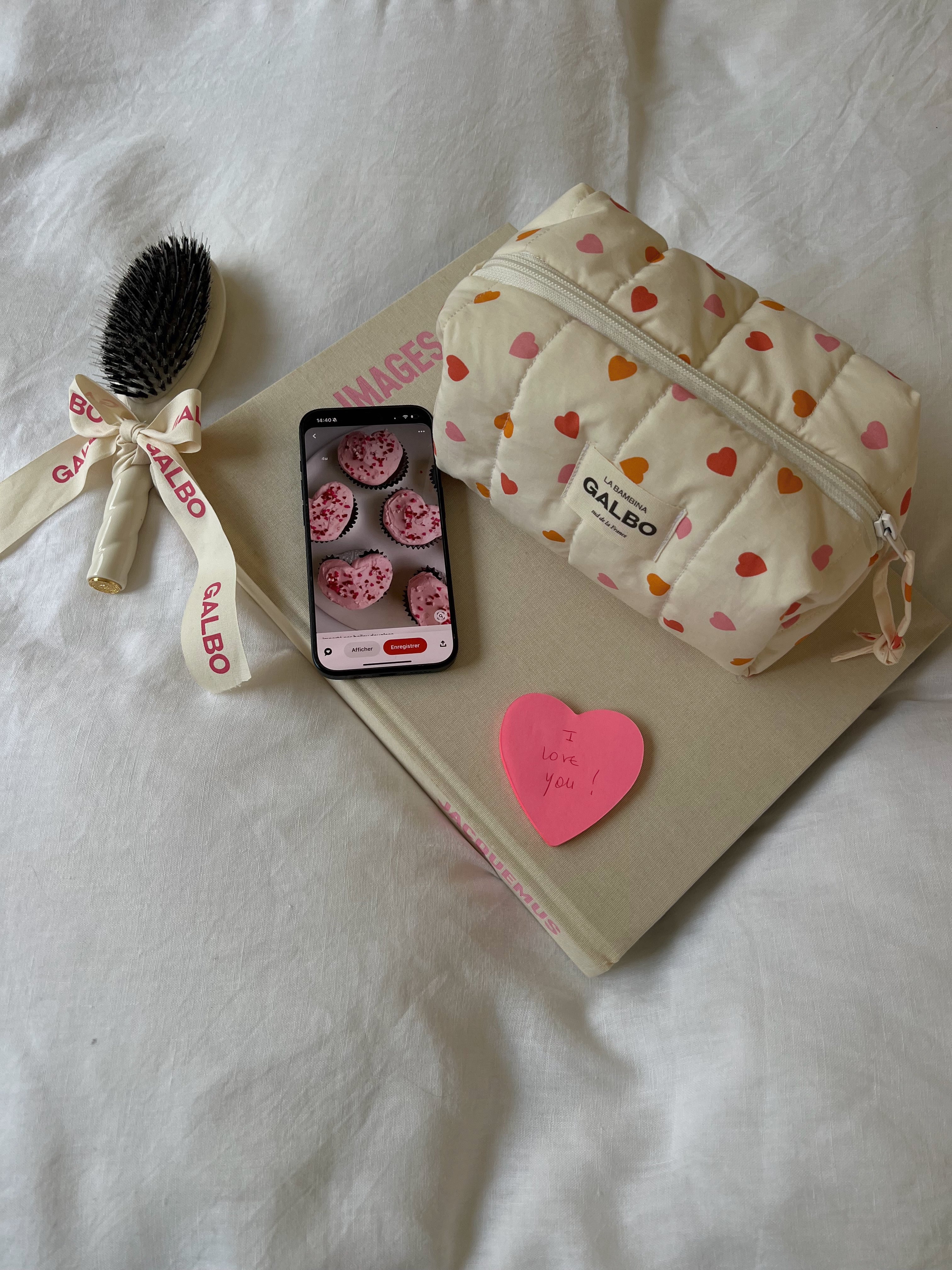 LA BAMBINA - matelassée colorful hearts