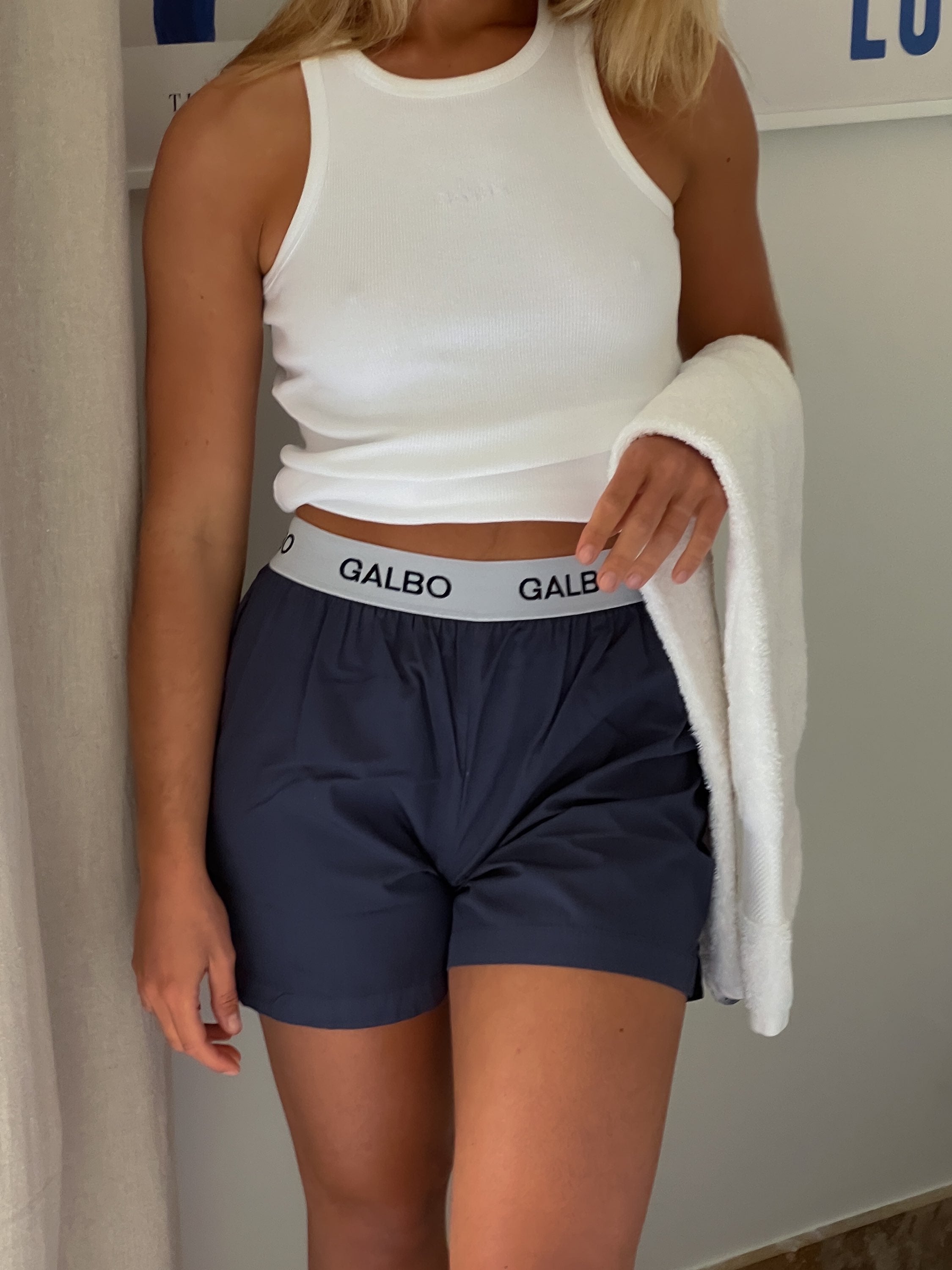 Le Boxer Galbo Maritime blue