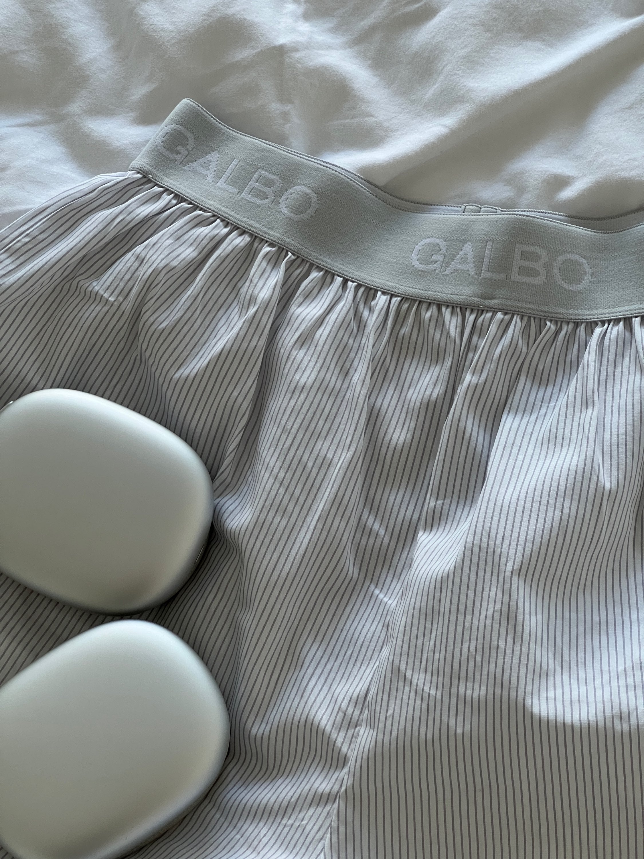 Le Boxer Galbo RAYÉ GRIS ☁️