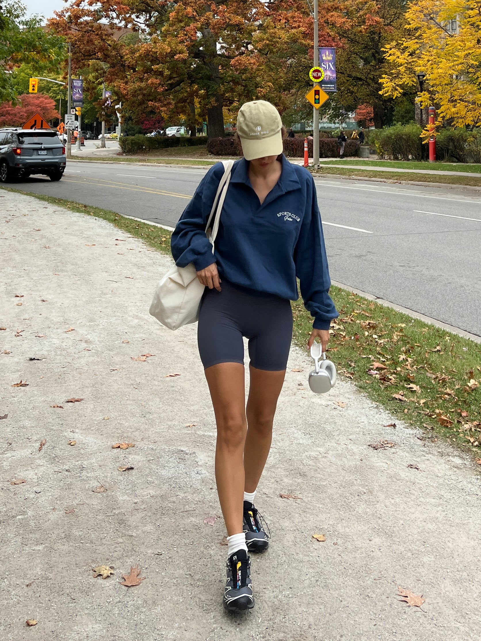 Le Polo Sweat oversize Galbo Sport - Blueberry 🫐