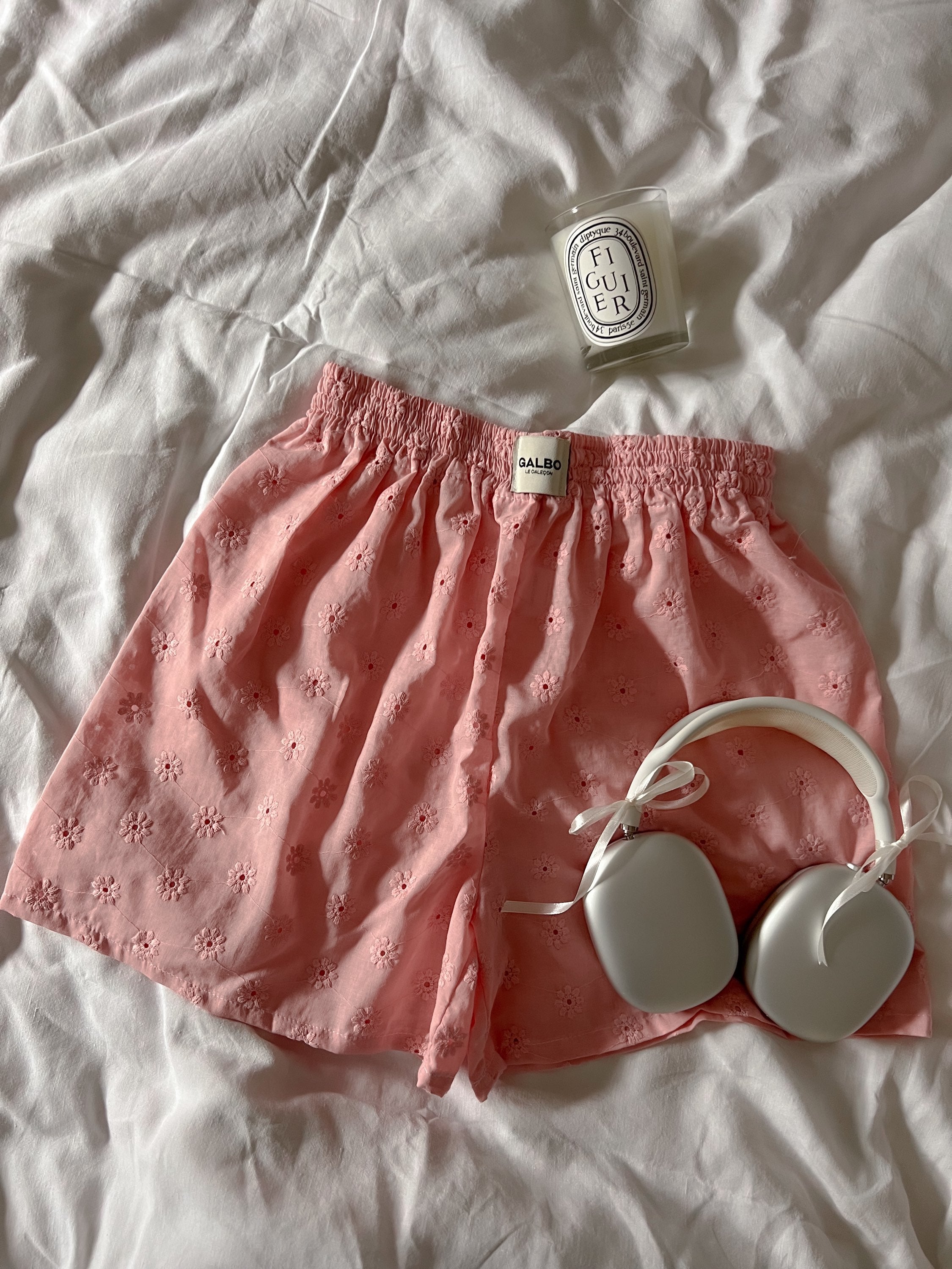 Short Sanary Marguerites Candy Pink 🌸