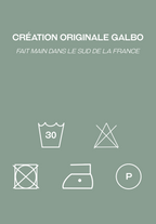 Short Sanary Marguerites Mediterranean Blue 🐬