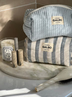 LA BAMBINA - matelassée Nancy rayures bleues 🦢