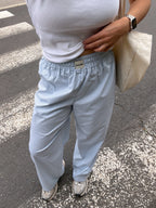 Pantalon Beaulieu rayures BABY BLUE 🩵