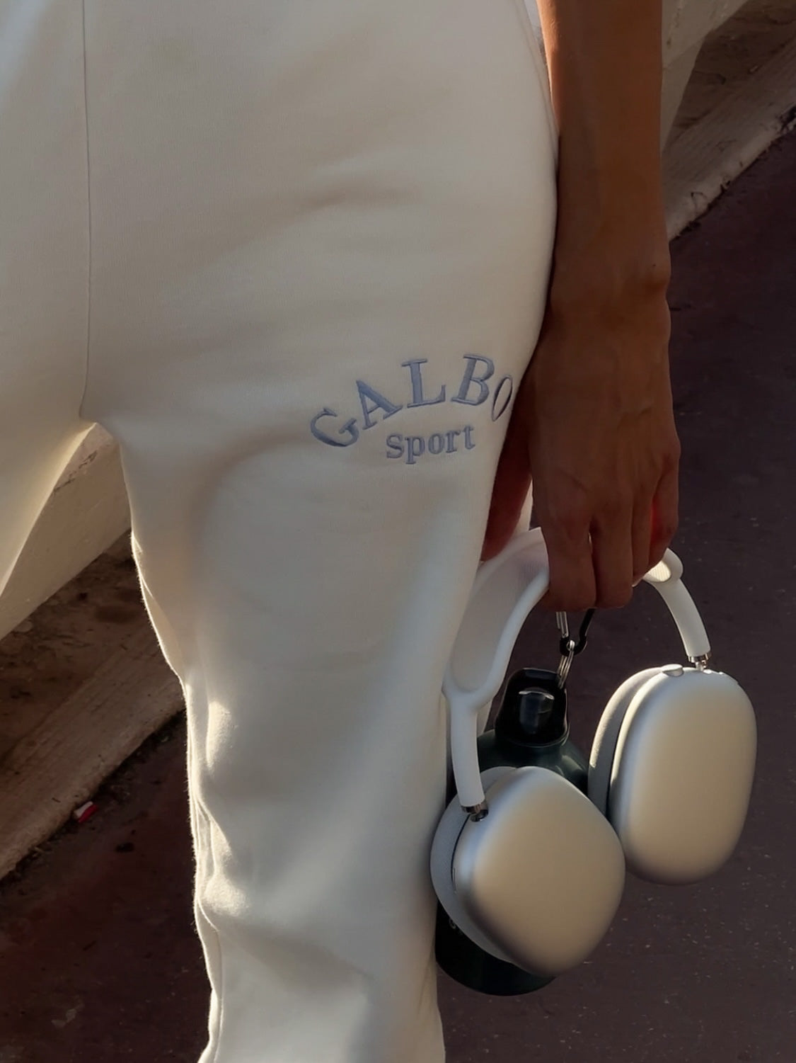 Le Jogging Galbo Sport - Baby Powder