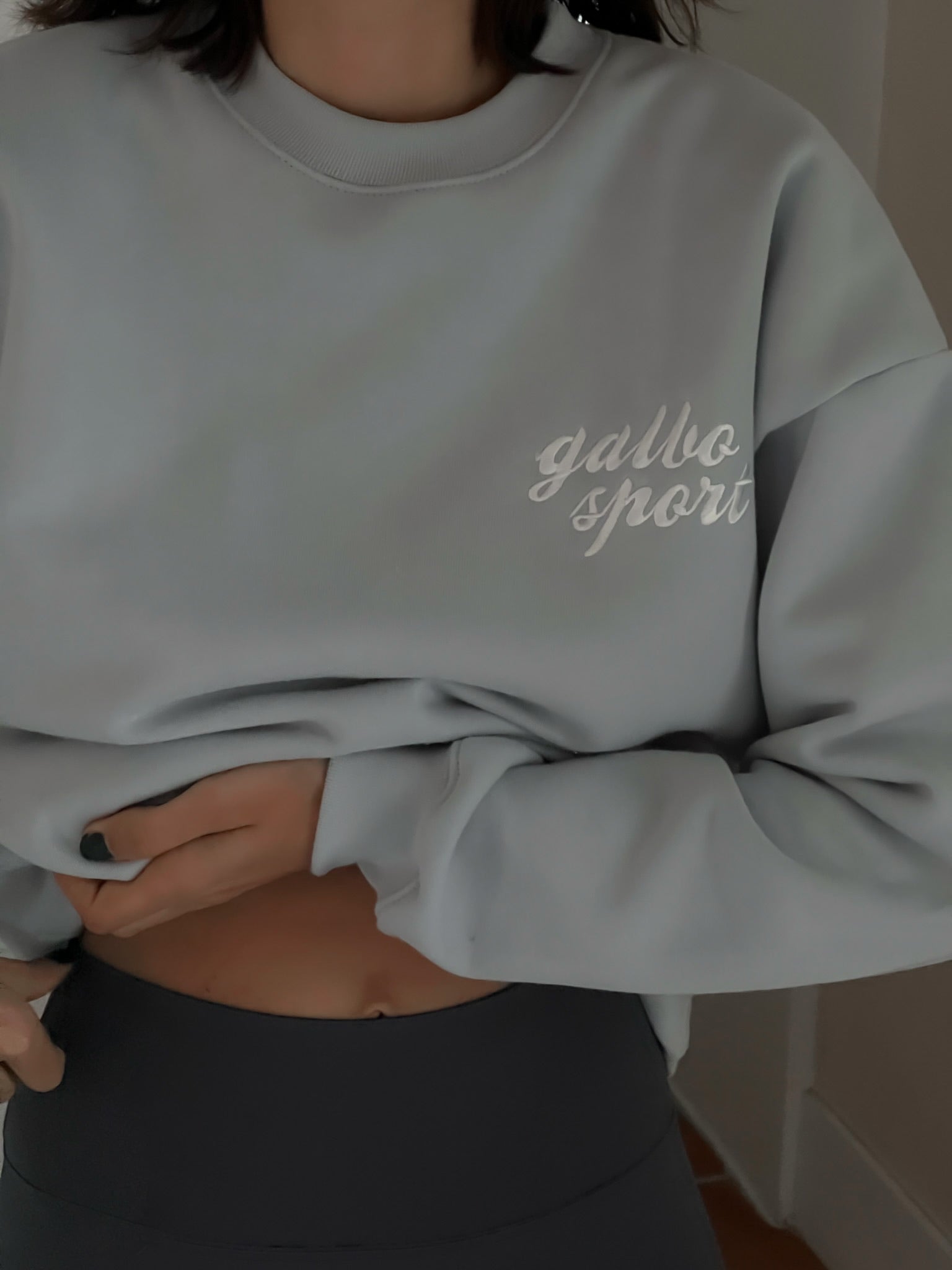 Le Sweat Galbo Sport - Pearl Blue