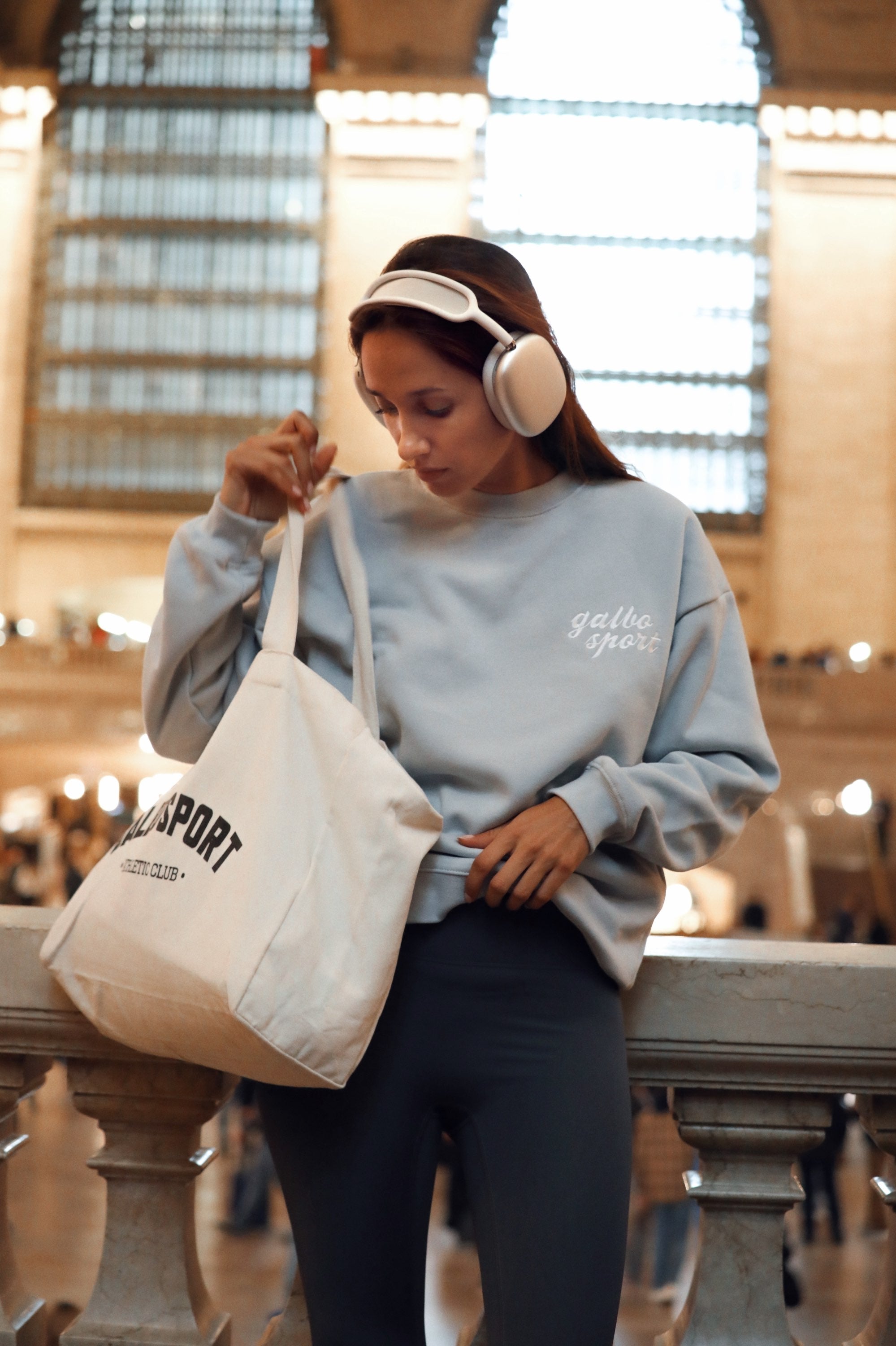 Le Sweat Galbo Sport - Pearl Blue