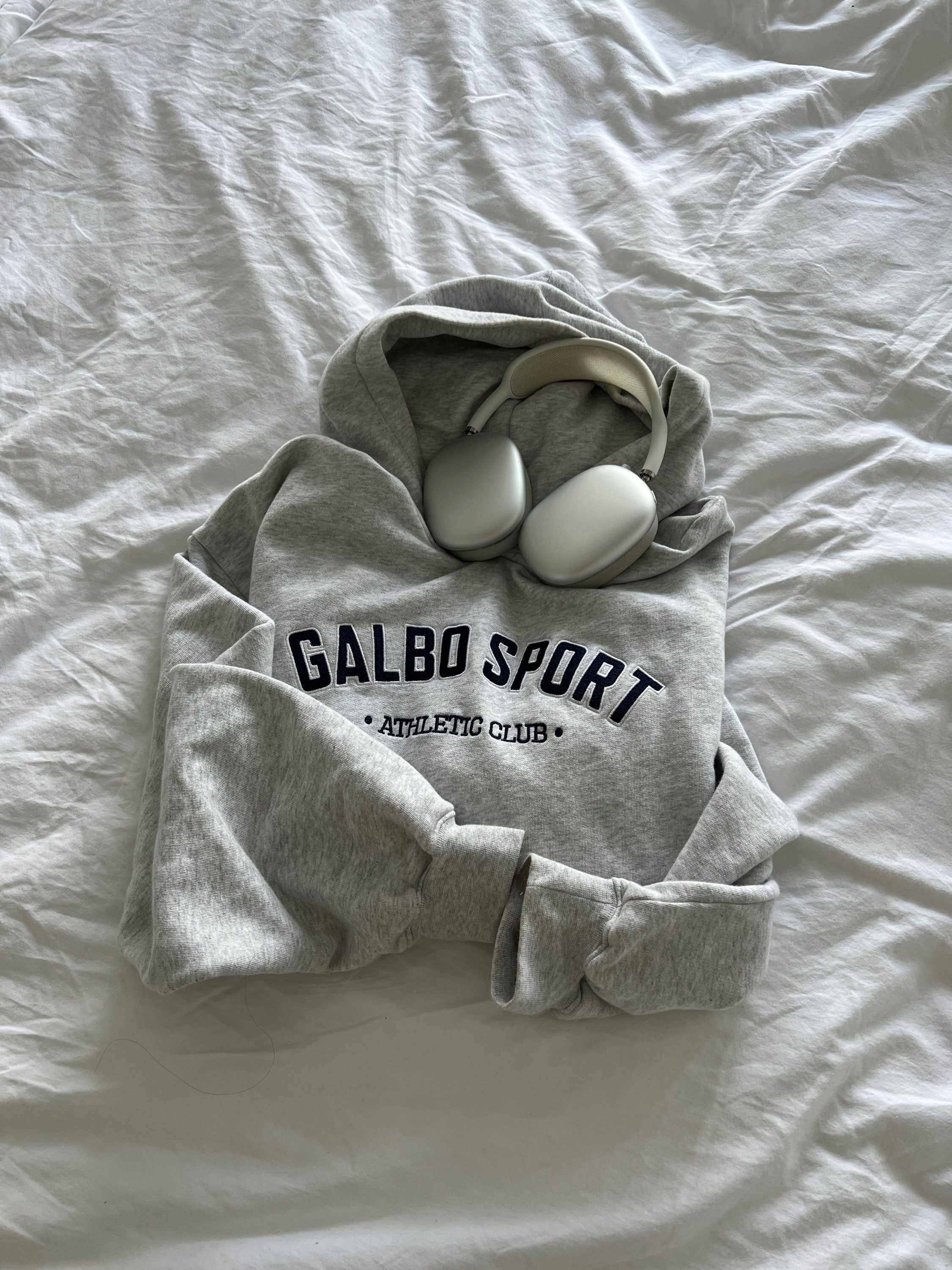 Le Hoodie Galbo Sport - Grey melange