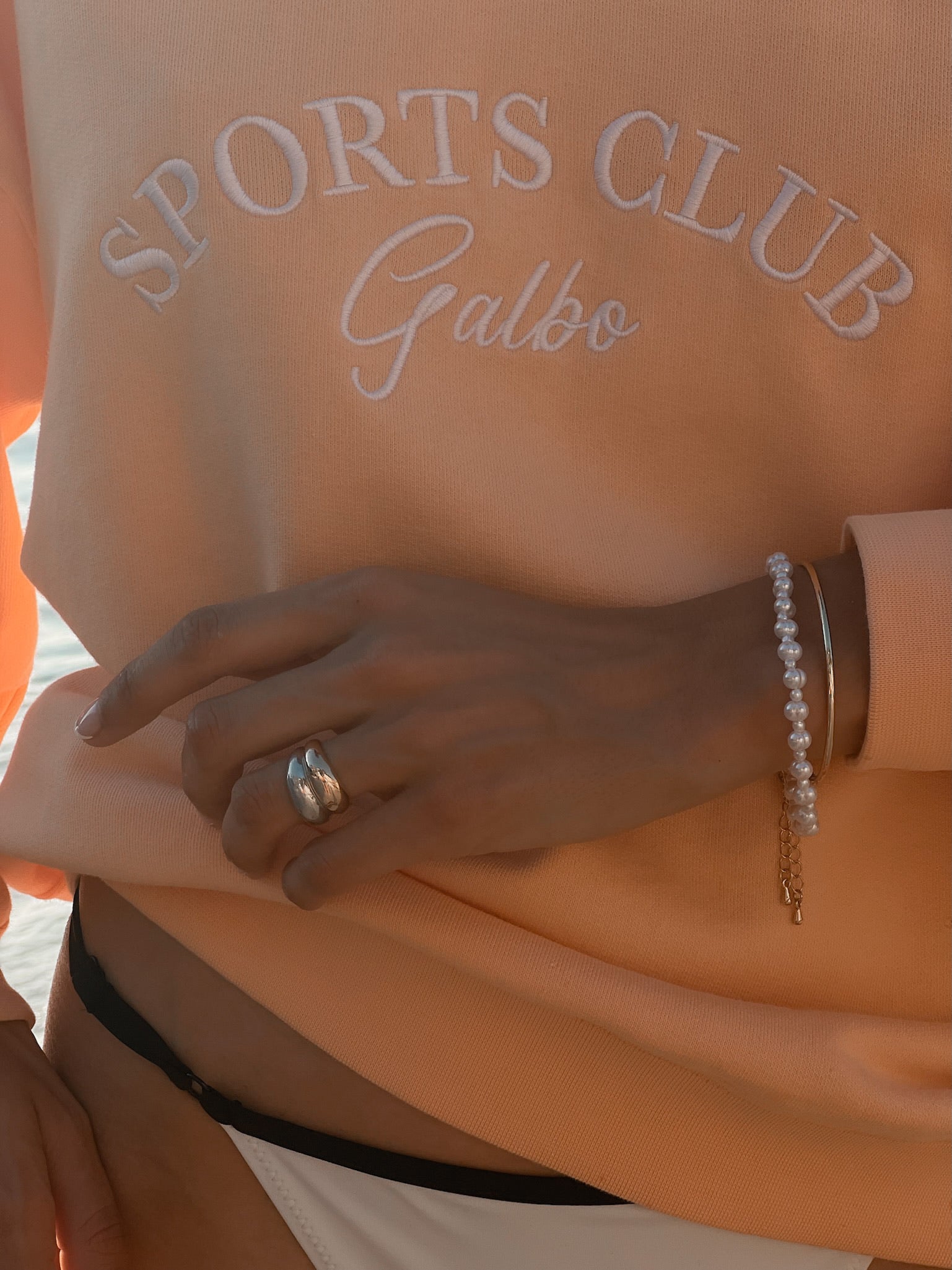 Le Sweat Galbo Sport - Peachy