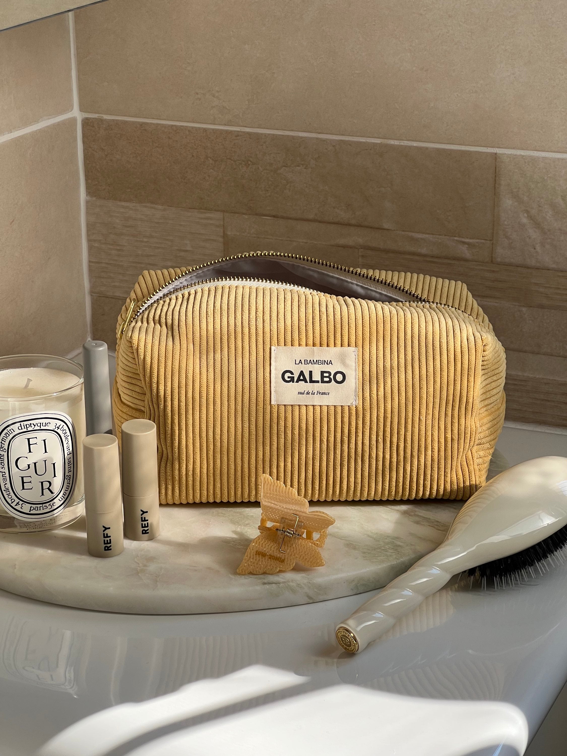 LA BAMBINA - velours cotelé butter yellow 🧈
