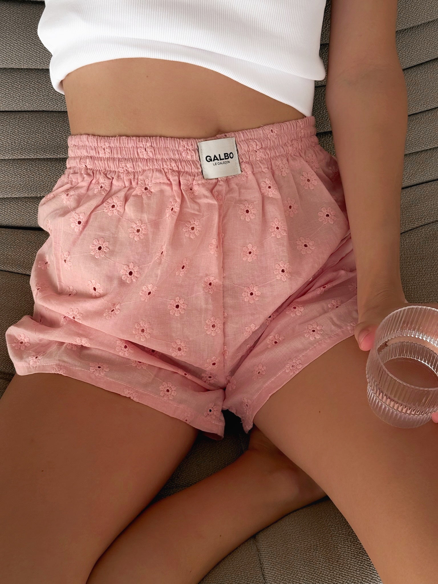 Short Sanary Marguerites Candy Pink 🌸