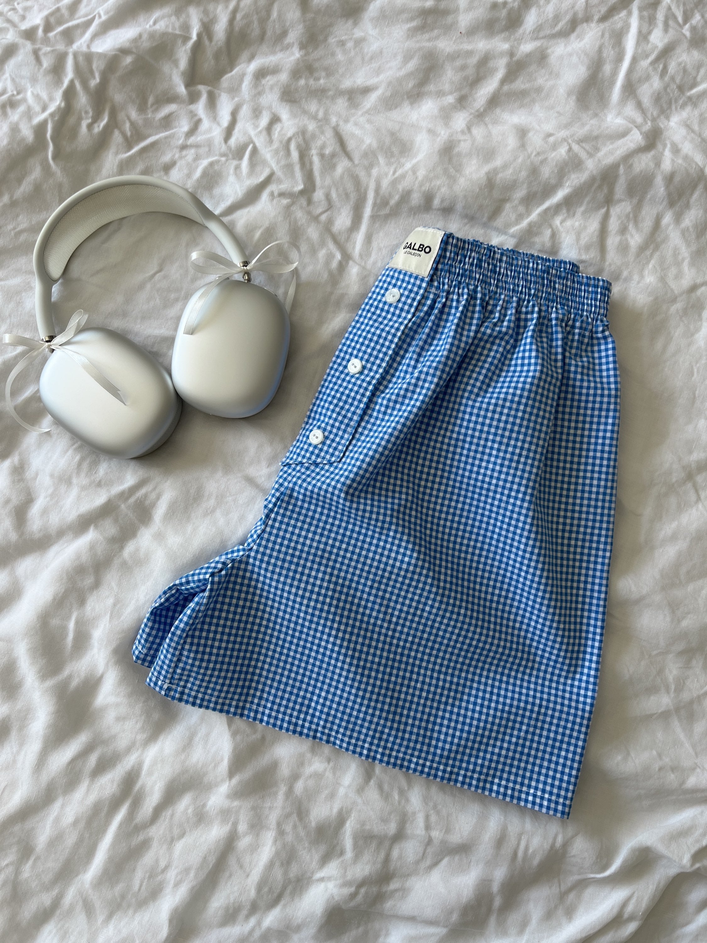 Caleçon Calvi VICHY Blue Heaven 💙