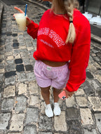 Le Sweat oversize Galbo Sport - Poppy 🍒