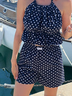 Short Sanary Polka Dot Navy ⚓️