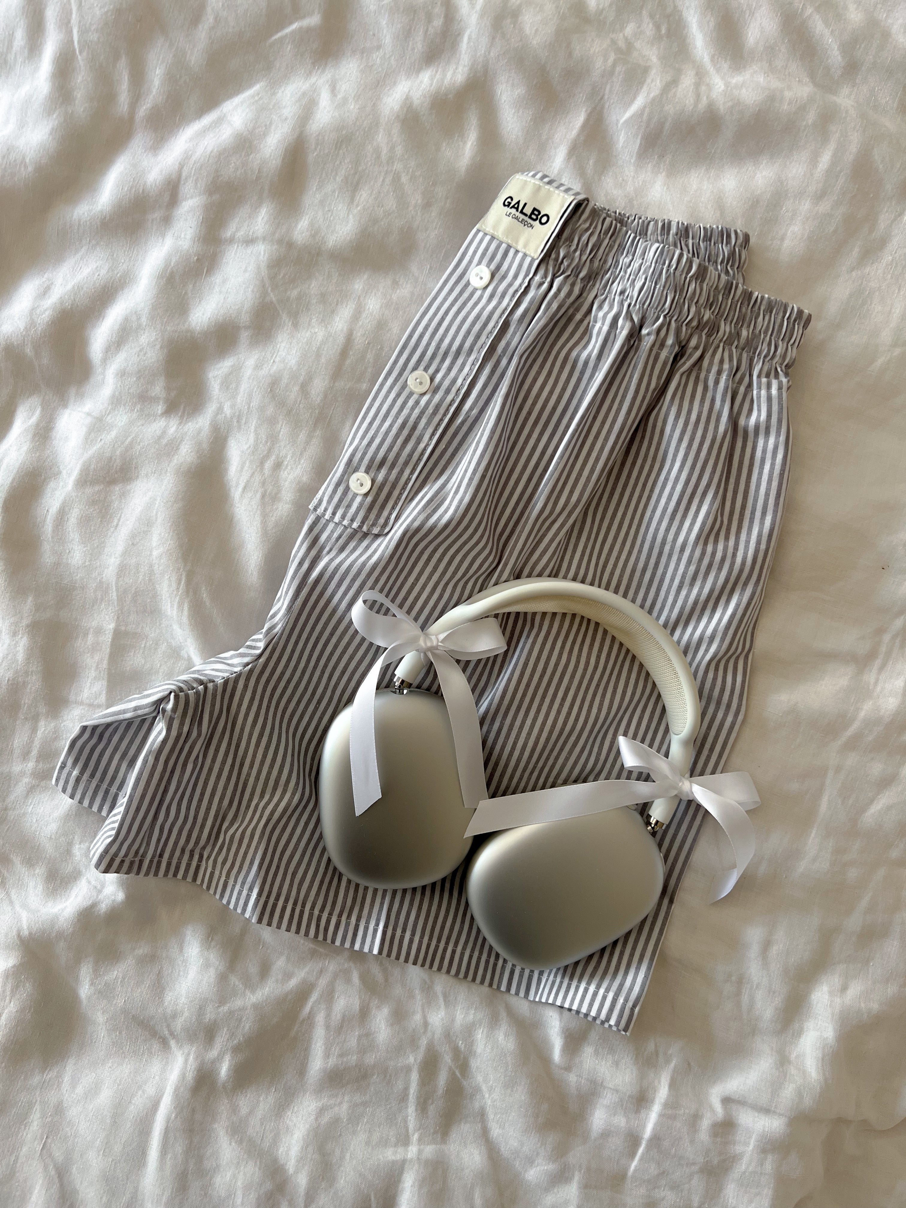 Caleçon Calvi RAYURES Vintage Gray 🐰
