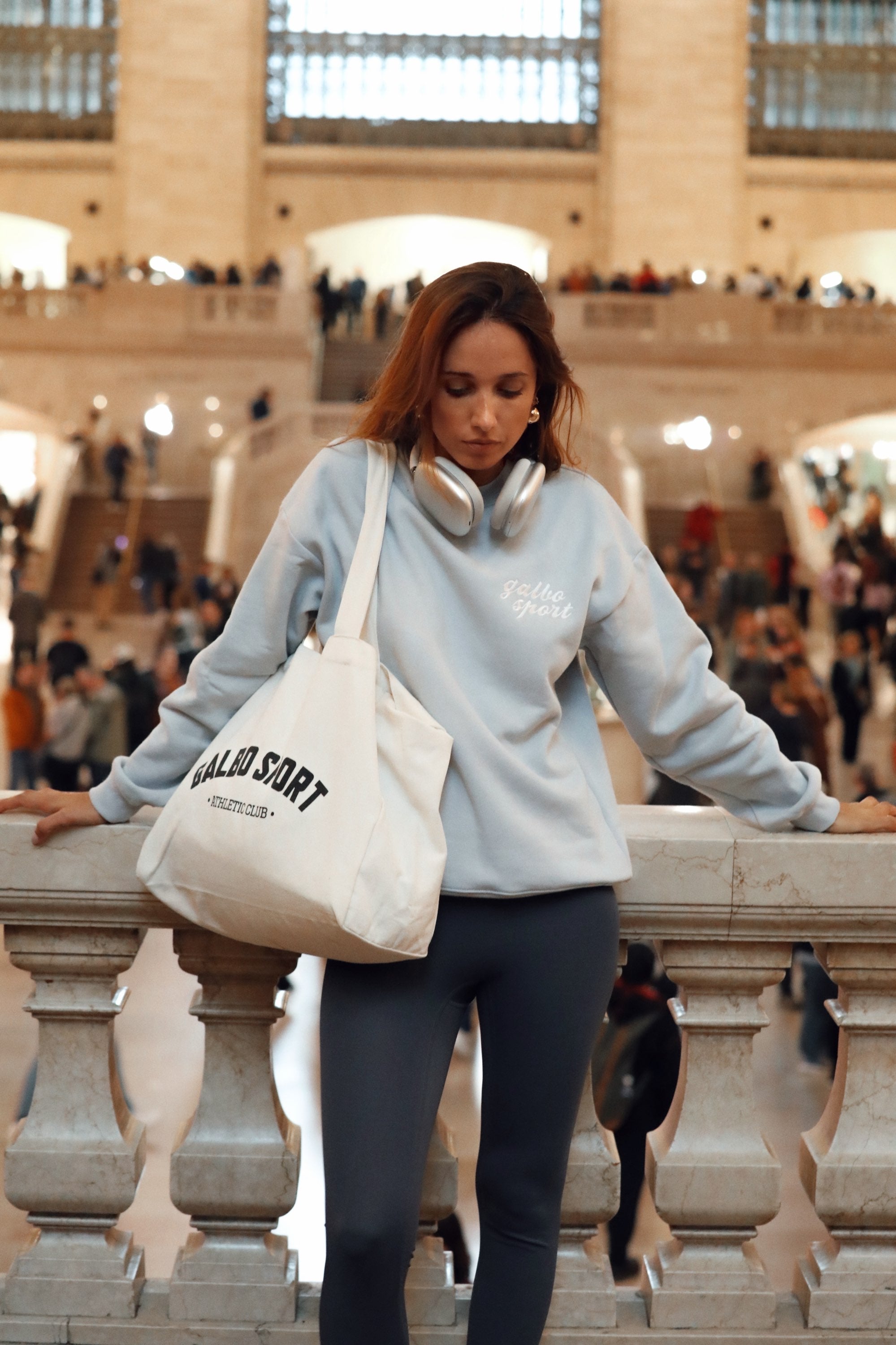 Le Sweat Galbo Sport - Pearl Blue