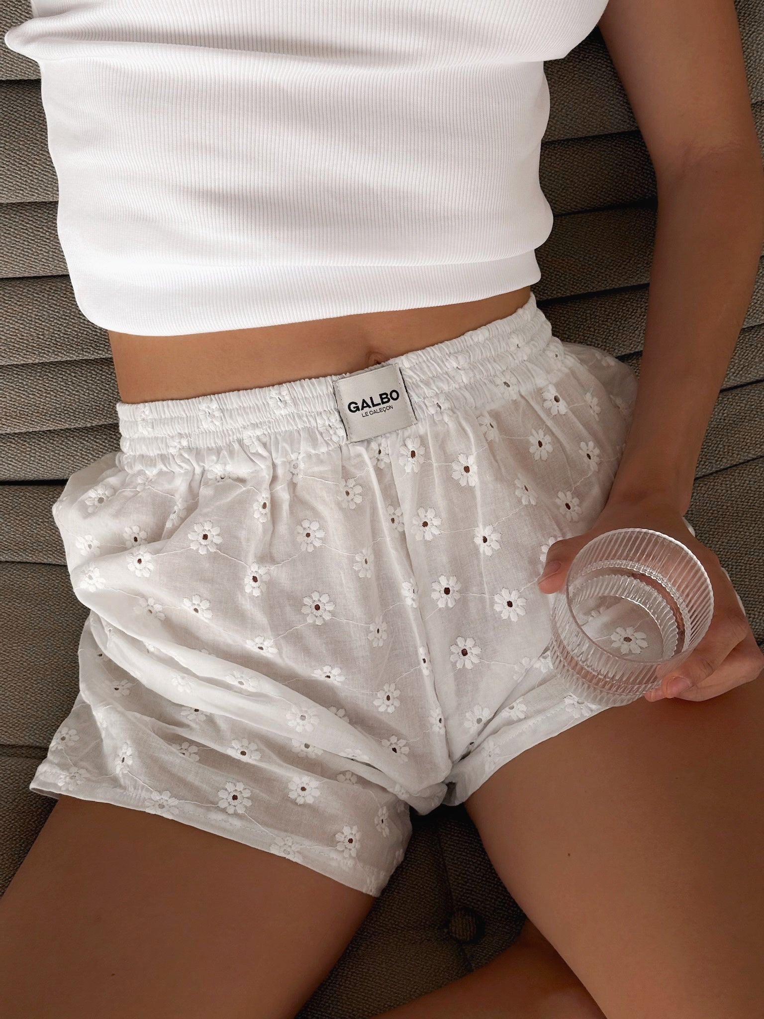 Short Sanary Marguerites Creamy 🌼